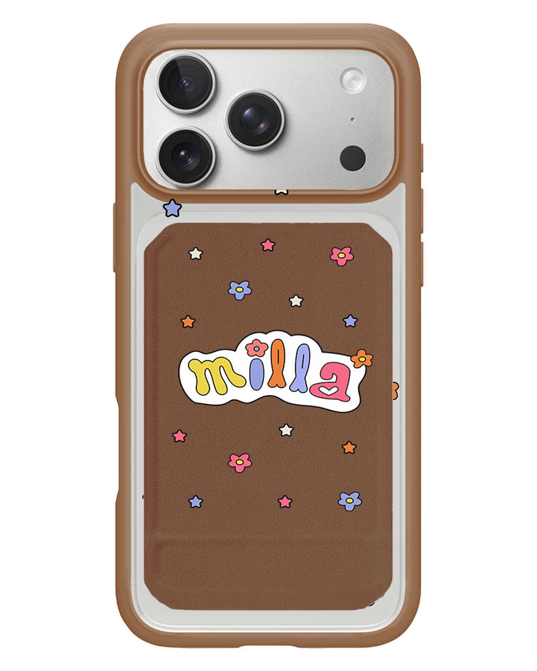 iPhone Magnetic Multifold Wallet - Adorable Monogram 5.0