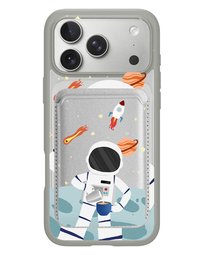 iPhone Magnetic Wallet Case - Baristronauts