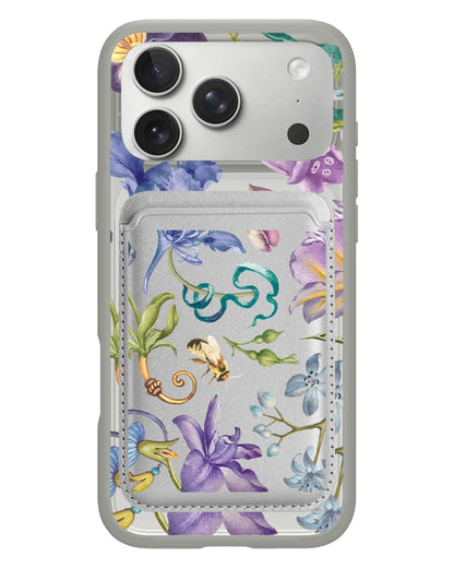 iPhone Magnetic Wallet Case - Violetta