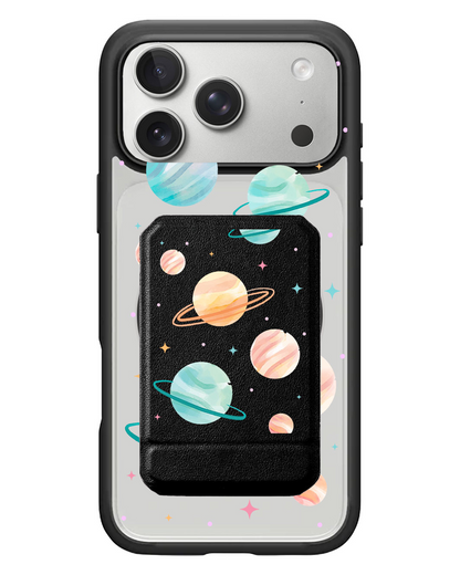 iPhone Magnetic Multifold Wallet - Planetarium 1.0