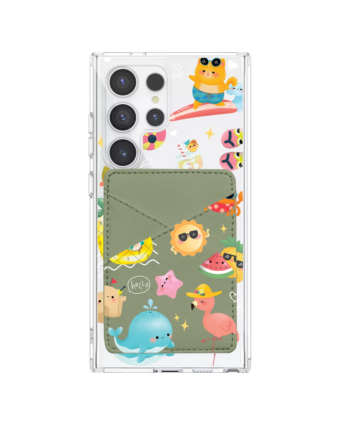 Android Phone Wallet Case - Summer