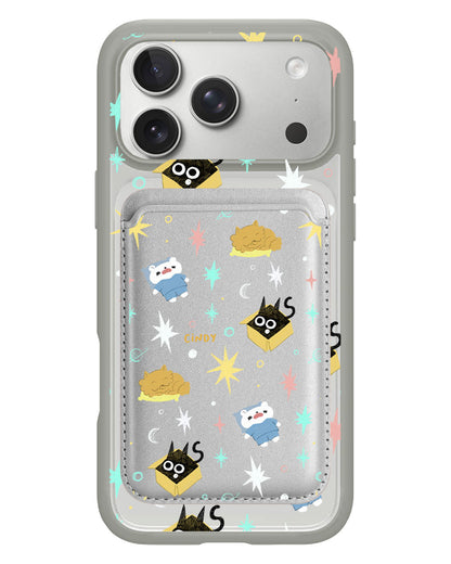 iPhone Magnetic Wallet Case - Nightover