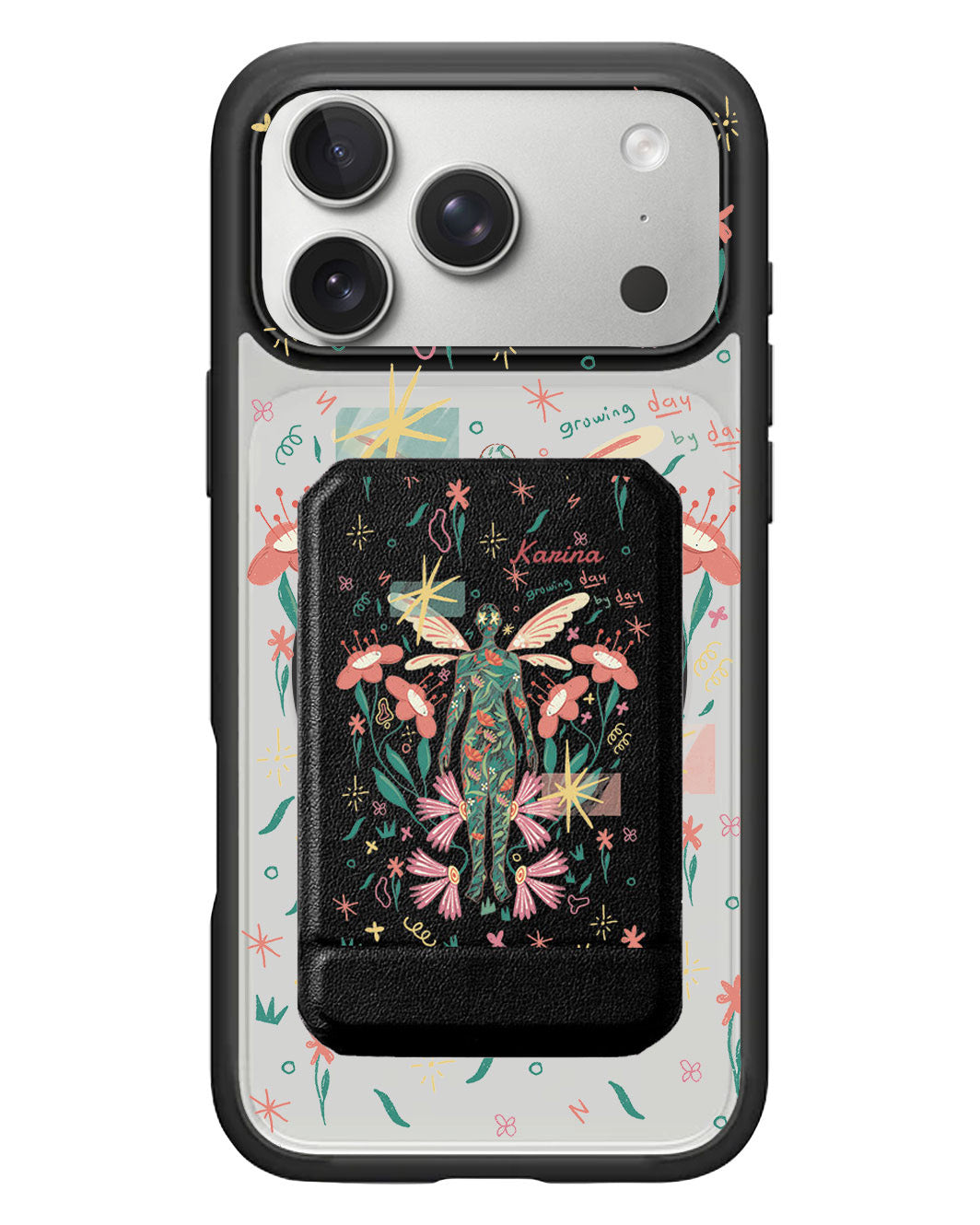 iPhone Magnetic Multifold Wallet - Growing Day by Day