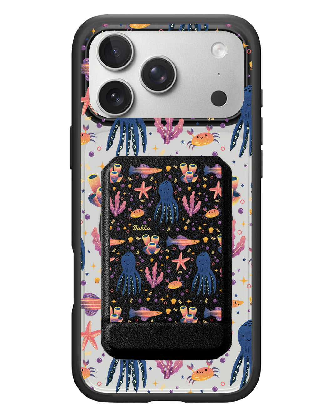 iPhone Magnetic Multifold Wallet - Underwater Dreams 1.0
