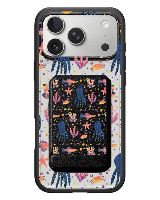 iPhone Magnetic Multifold Wallet - Underwater Dreams 1.0