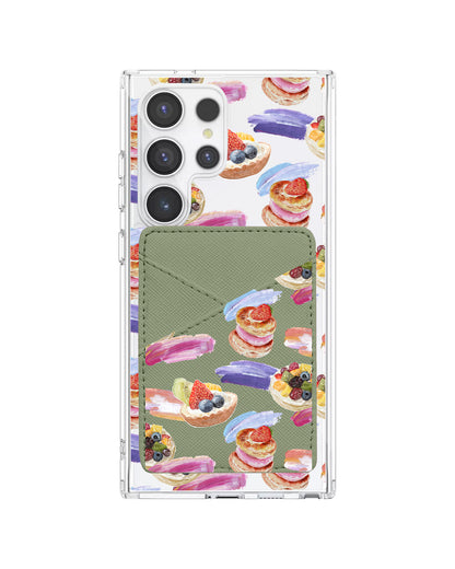 Android Phone Wallet Case - Fruit Pie