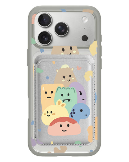 iPhone Magnetic Wallet Case - Doodle 2