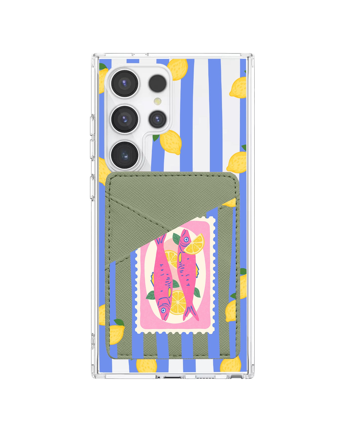 Android Phone Wallet Case - Sardines 2.0