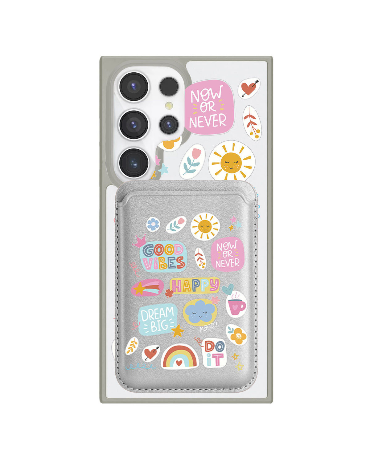 Android Magnetic Wallet Case - Good Day 2.0
