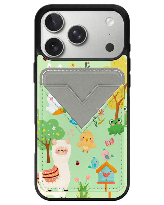 iPhone Avant Wallet Case - Spring