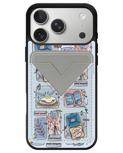 iPhone Avant Wallet Case - Grow (Sunnysidearteu)