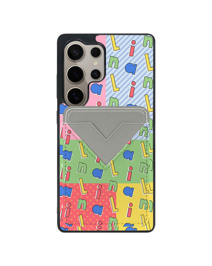 Android Avant Wallet Case - Custom Monogram 3.0 Abstract 1.0