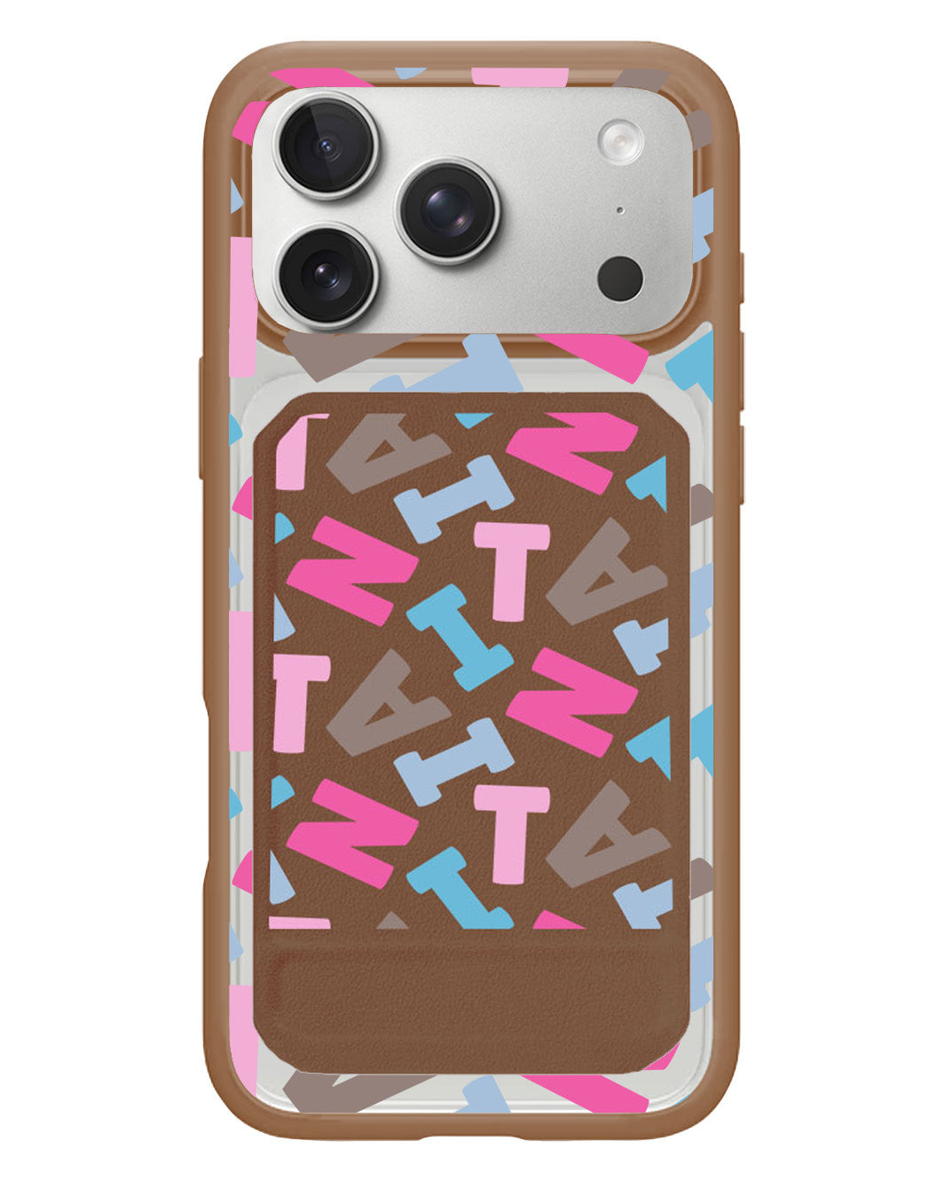 iPhone Magnetic Multifold Wallet - Scattered Monogram 2.0