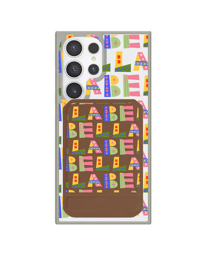 Android Magnetic Multifold Wallet - Playful Monogram 5.0