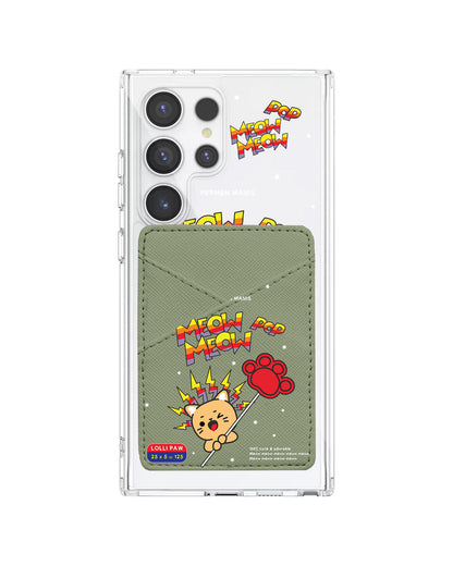 Android Phone Wallet Case - Meow Pop 2.0