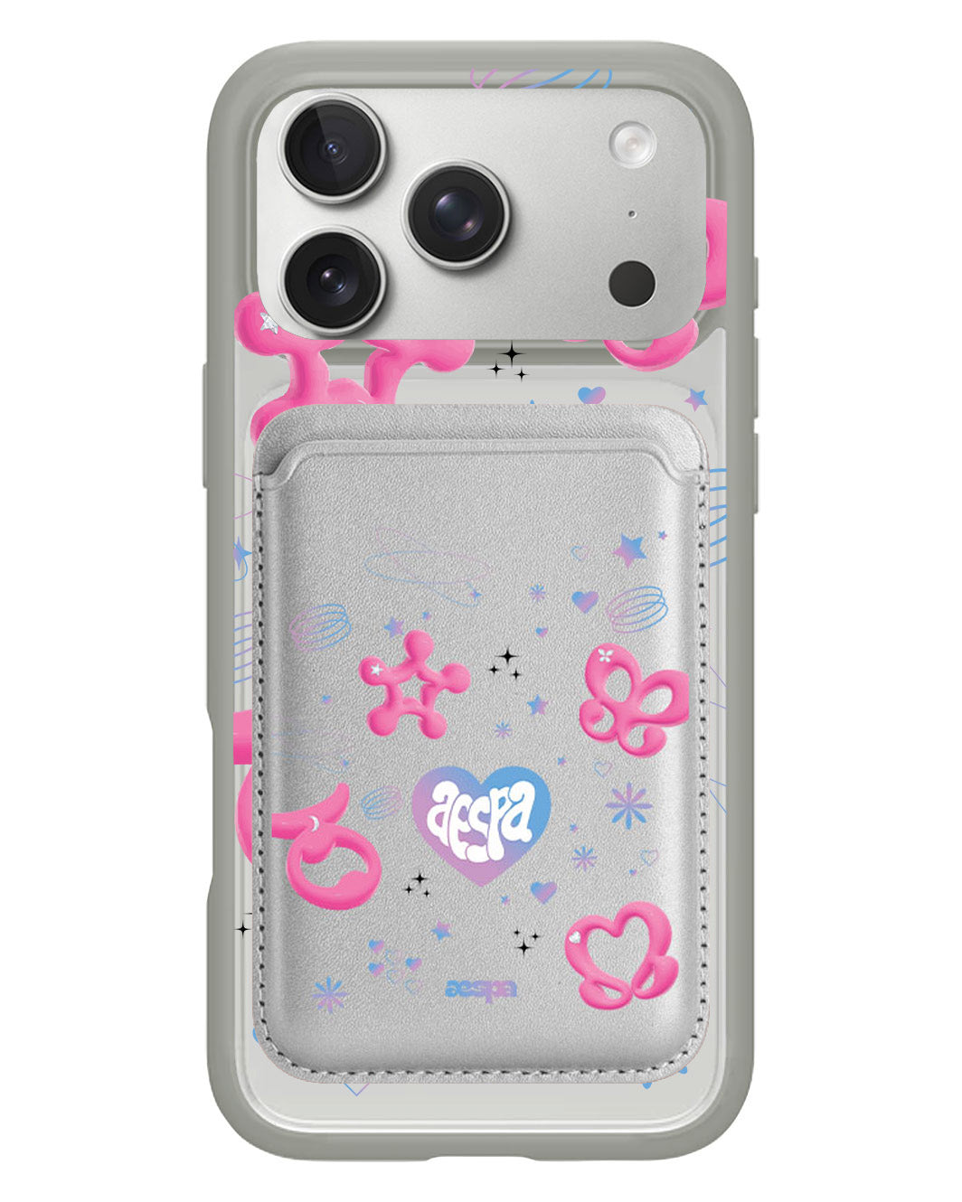iPhone Magnetic Wallet Case - Aespa Week