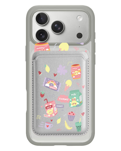 iPhone Magnetic Wallet Case - Sweet & Yummy