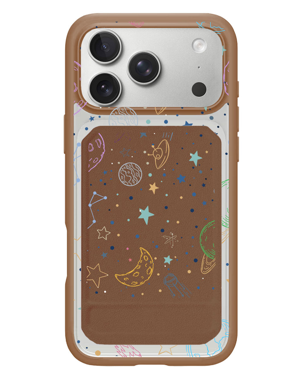 iPhone Magnetic Multifold Wallet - Galaxy