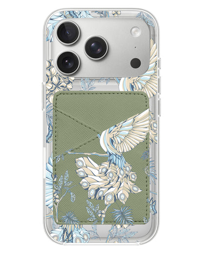 iPhone Phone Wallet Case - Peacock 5.0