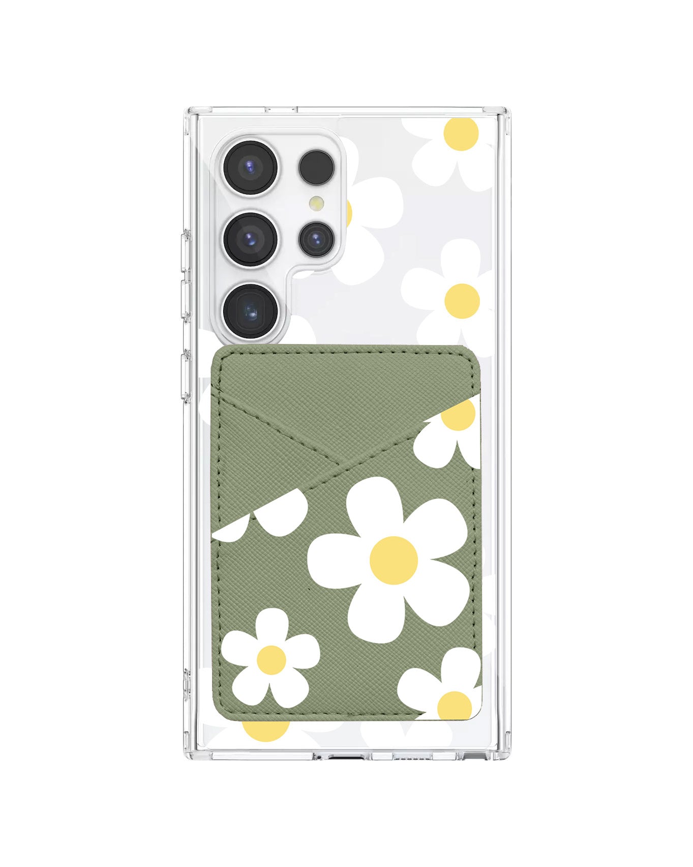 Android Phone Wallet Case - Daisy 2.0