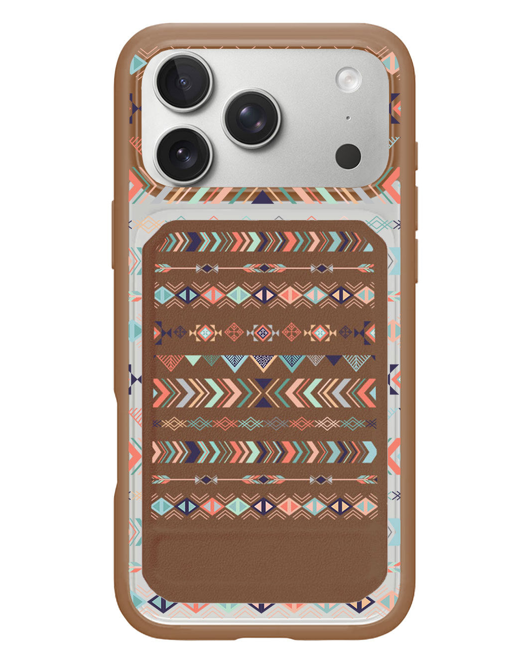 iPhone Magnetic Multifold Wallet - Ethnic 2.0