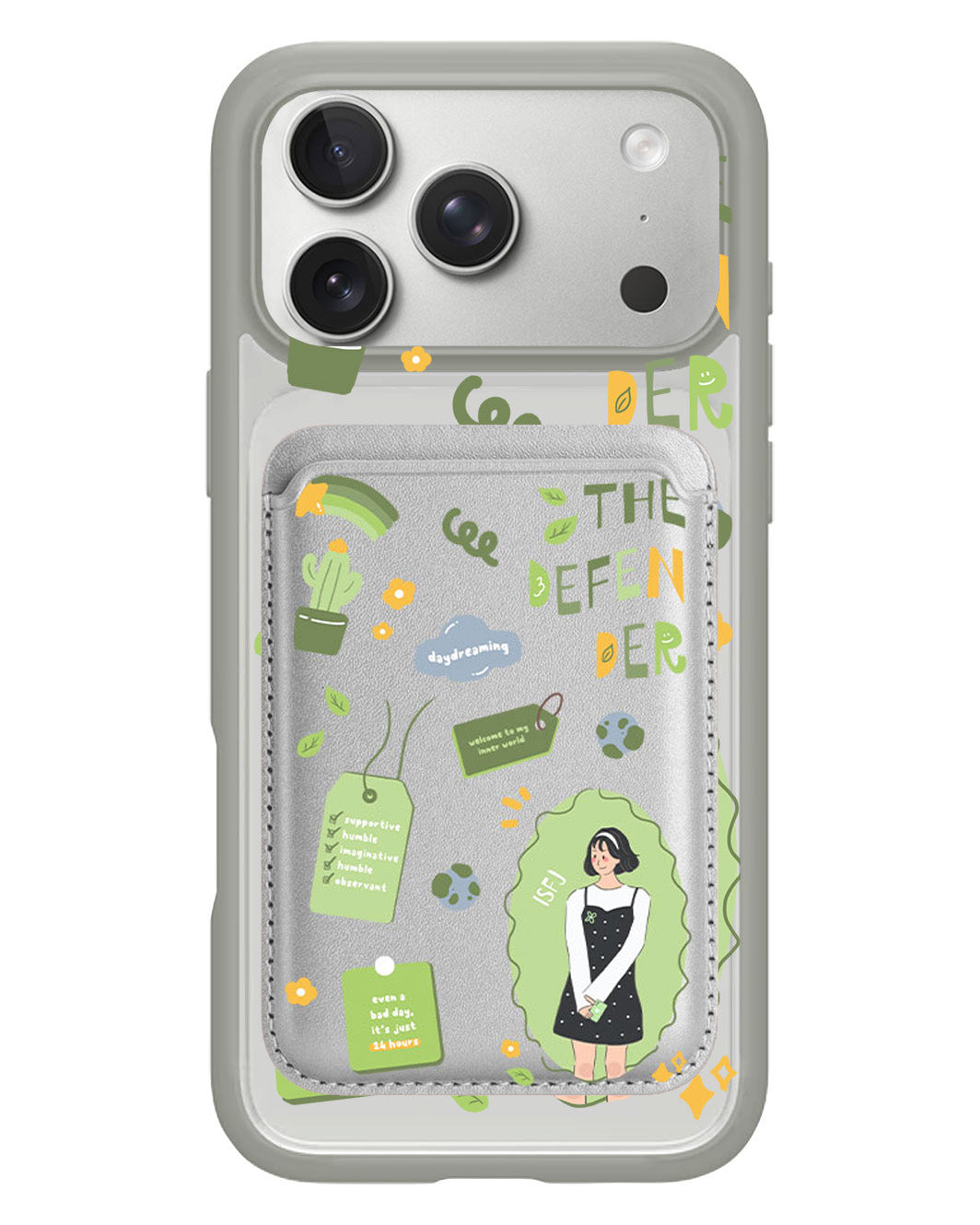 iPhone Magnetic Wallet Case - ISFJ