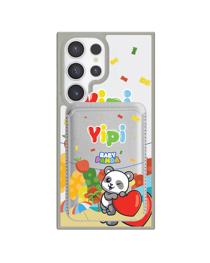 Android Magnetic Wallet Case - Yipi Baby Panda