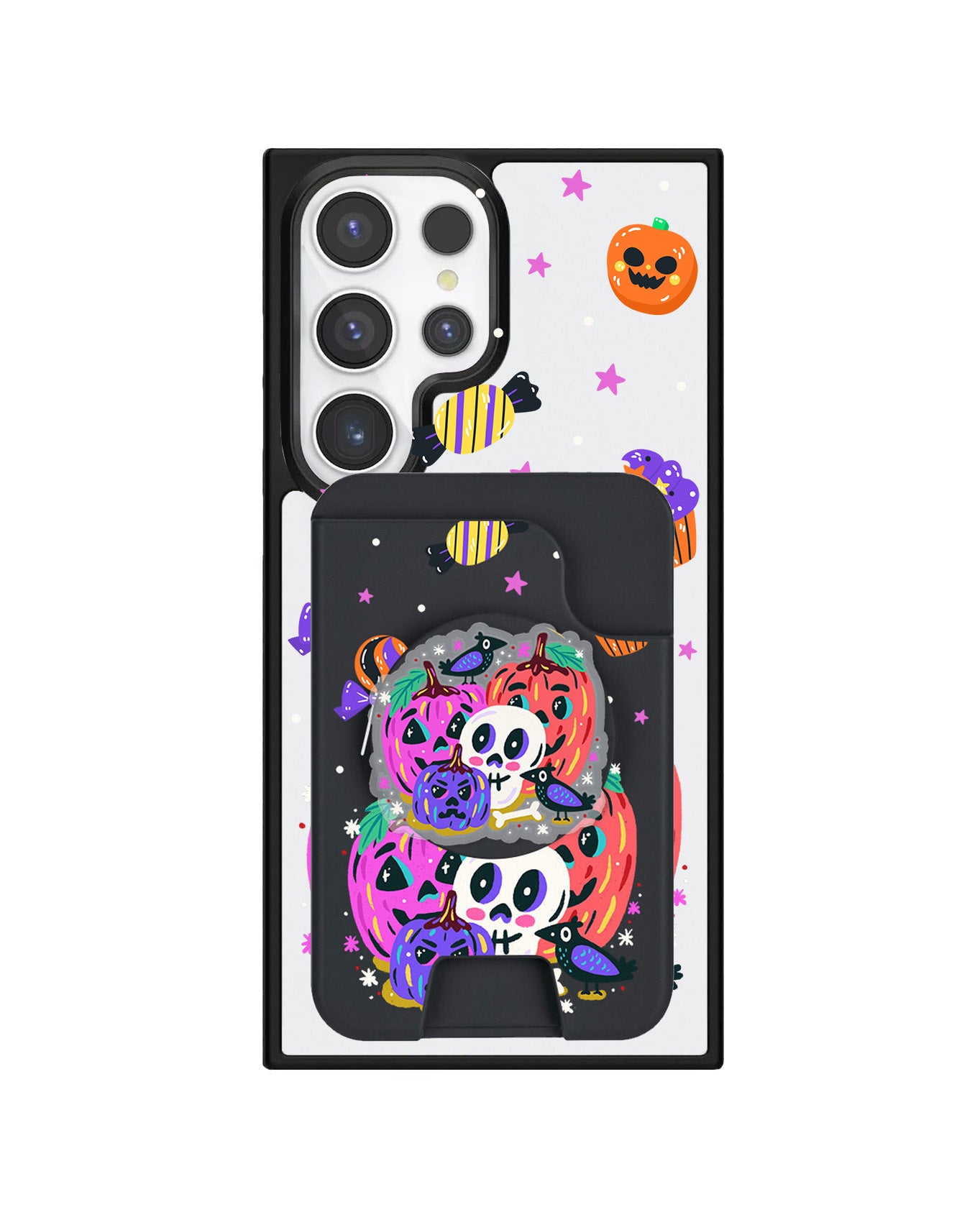 Android Magpop Wallet - Pumpkins Monster
