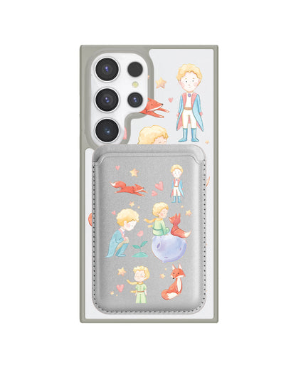 Android Magnetic Wallet Case - Little Prince & Fox