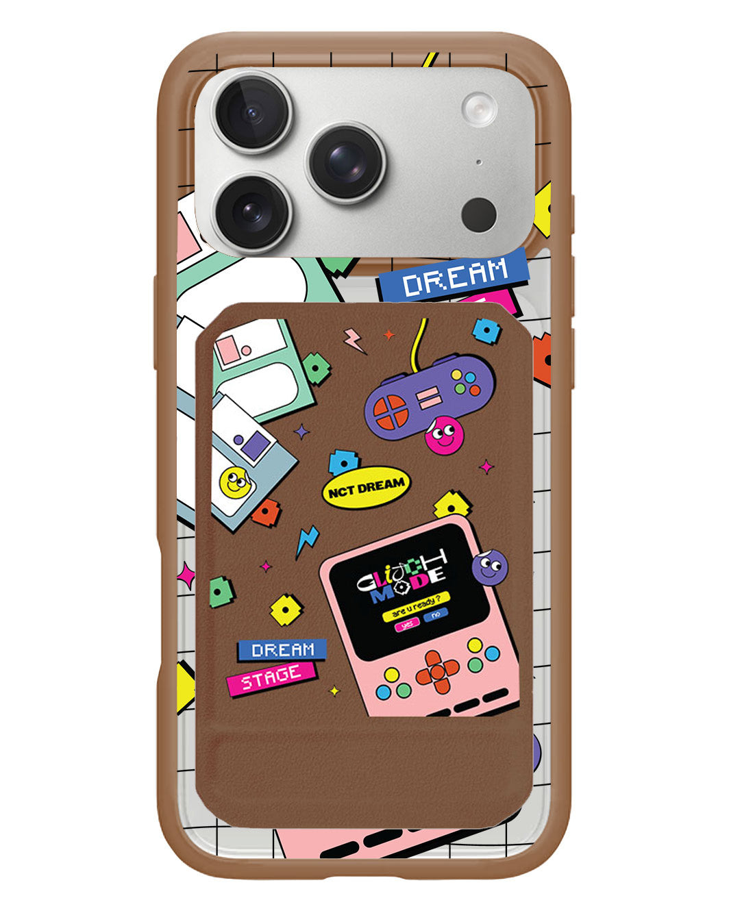 iPhone Magnetic Multifold Wallet - NCT Glitch Mode