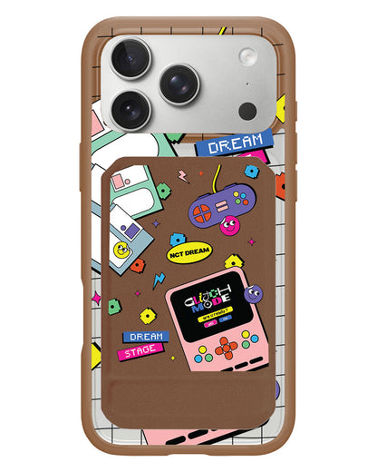 iPhone Magnetic Multifold Wallet - NCT Glitch Mode
