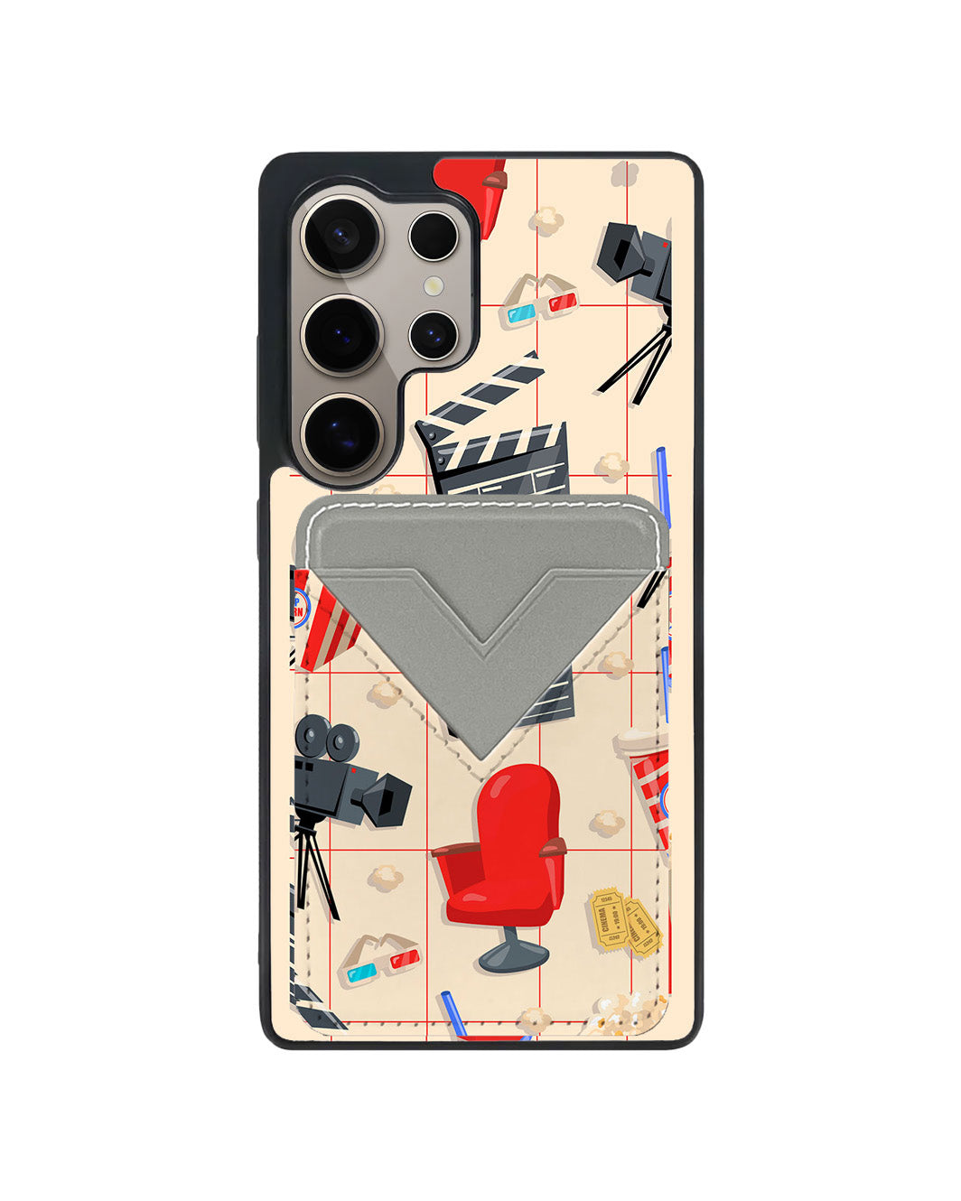 Android Avant Wallet Case - Movie Night