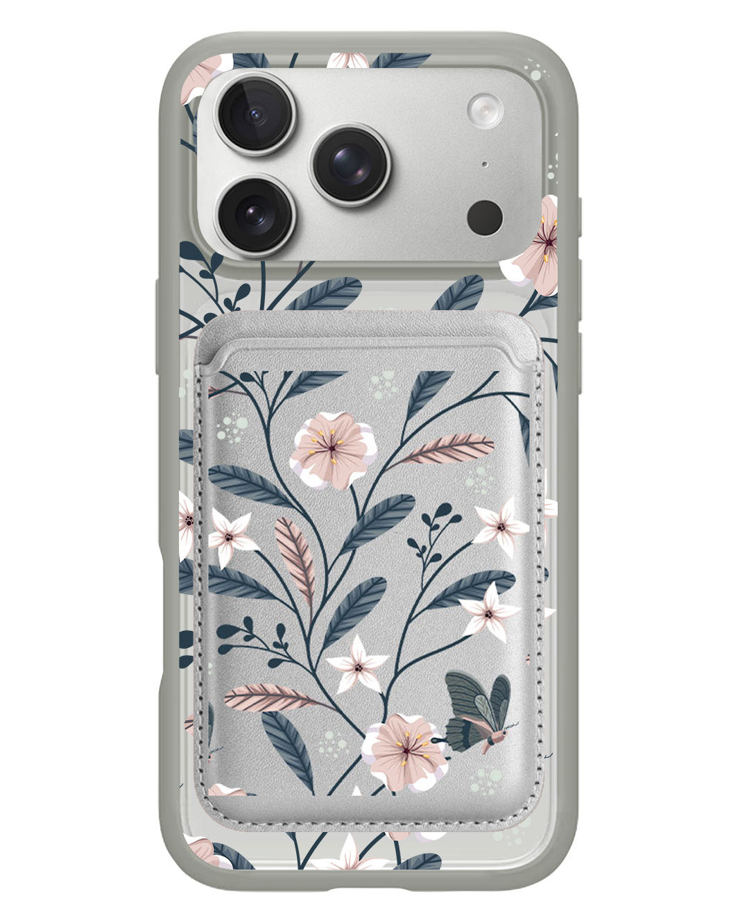 iPhone Magnetic Wallet Case - Ivy