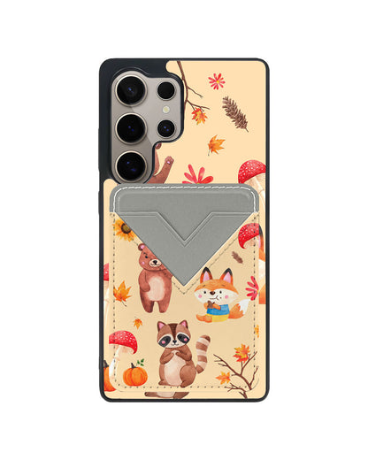 Android Avant Wallet Case - Autumn Animals