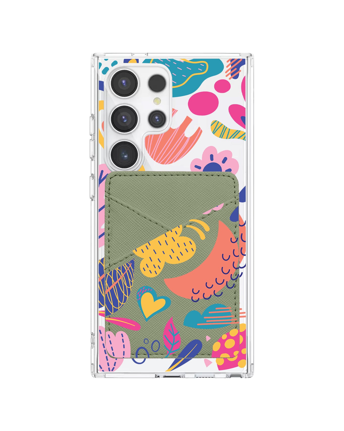 Android Phone Wallet Case - Florals