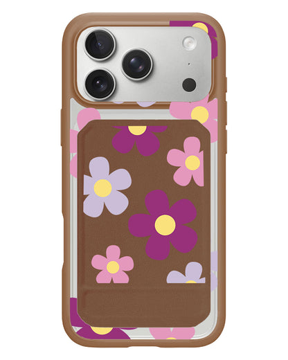 iPhone Magnetic Multifold Wallet - Daisy Paradise