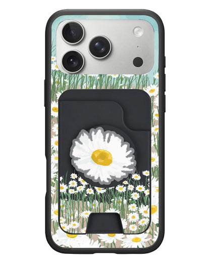iPhone Magpop Wallet - Oil Painting Daisy