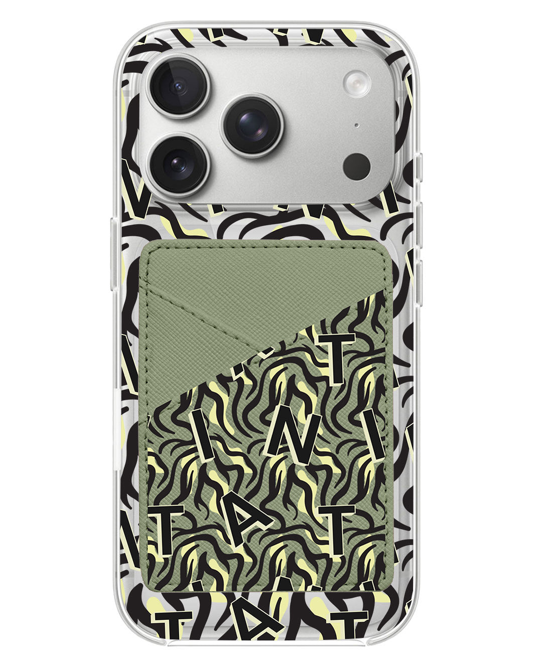 iPhone Phone Wallet Case - Tiger Monogram 3.0