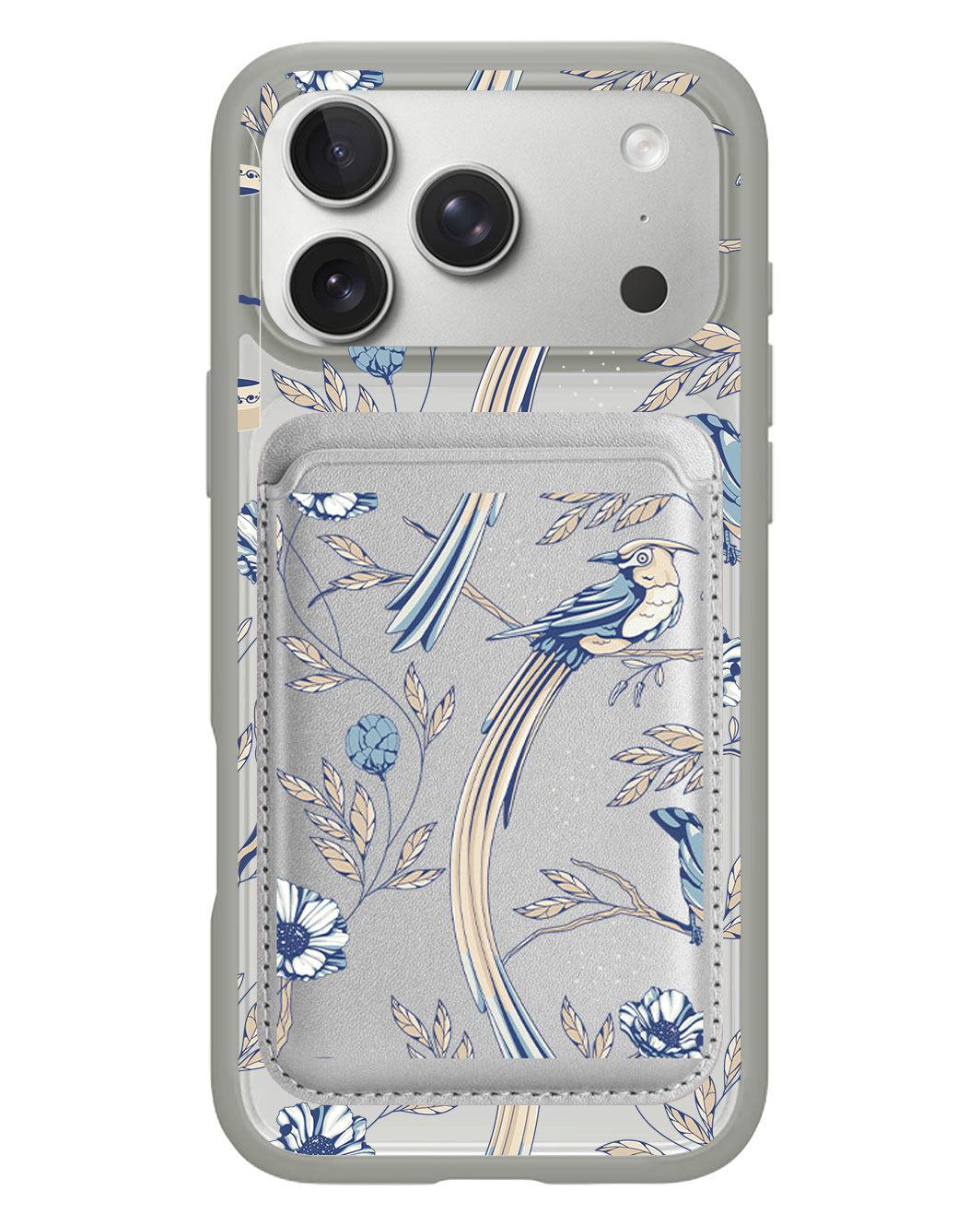 iPhone Magnetic Wallet Case - Lovebird 5.0
