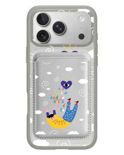iPhone Magnetic Wallet Case - Bad Day