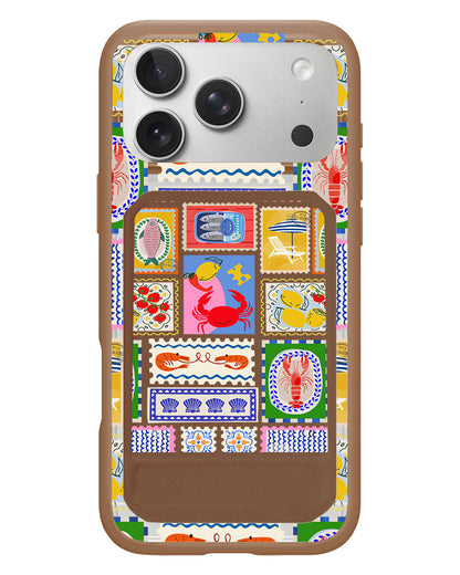 iPhone Magnetic Multifold Wallet - Seaside Opulence 1.0