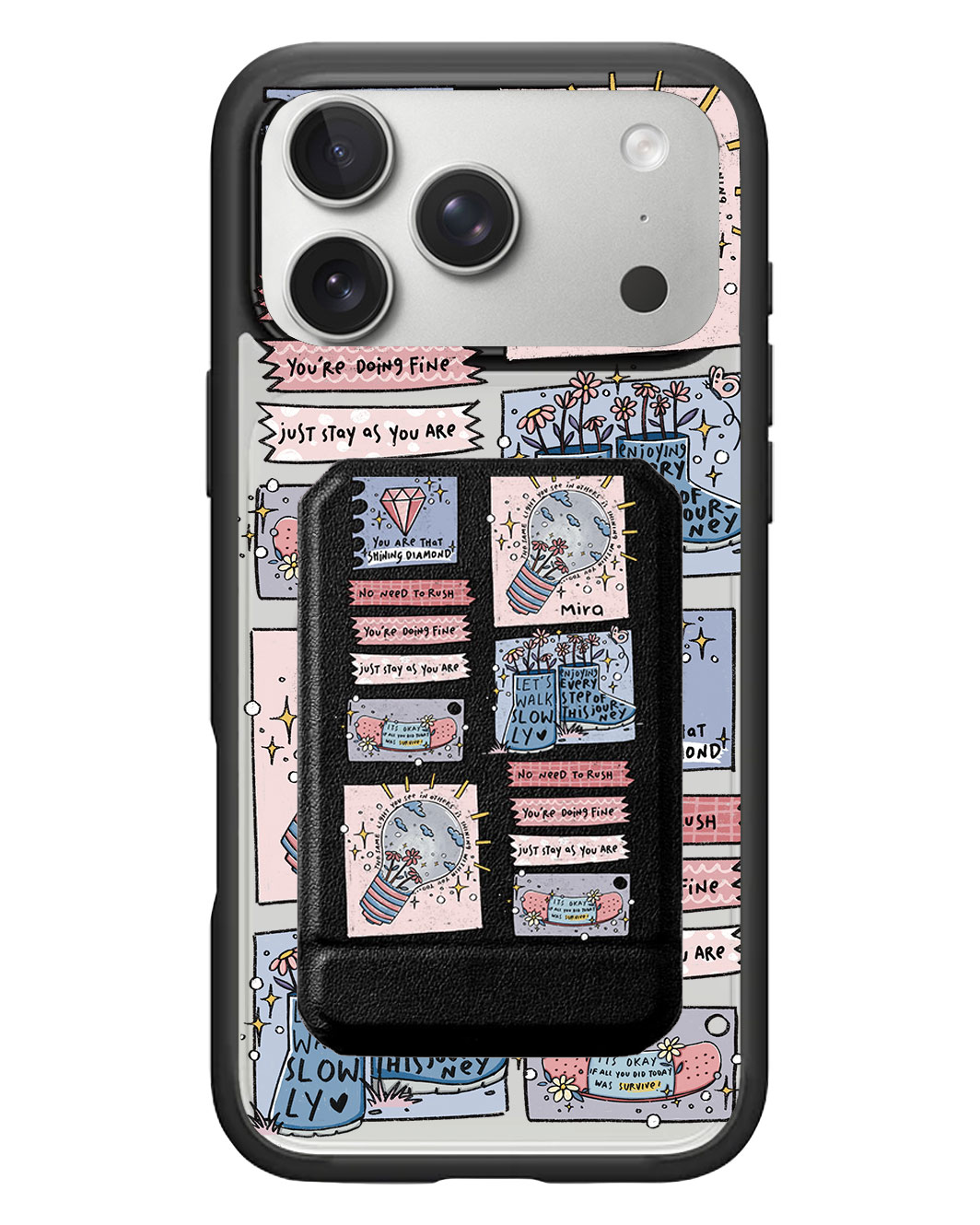 iPhone Magnetic Multifold Wallet - Shine