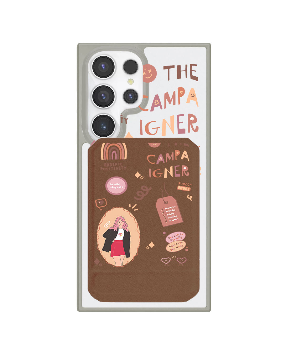 Android Magnetic Multifold Wallet - ENFP