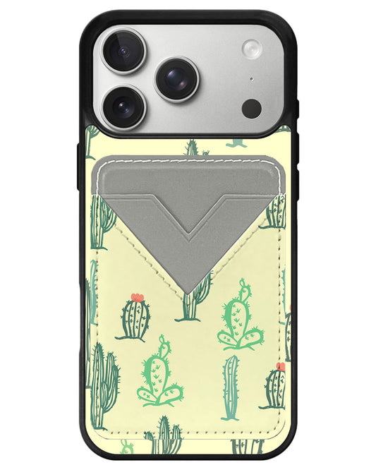 iPhone Avant Wallet Case - Cactus