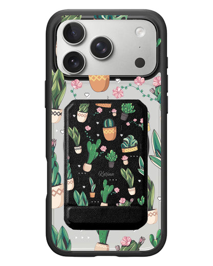 iPhone Magnetic Multifold Wallet - Cactus 3.0