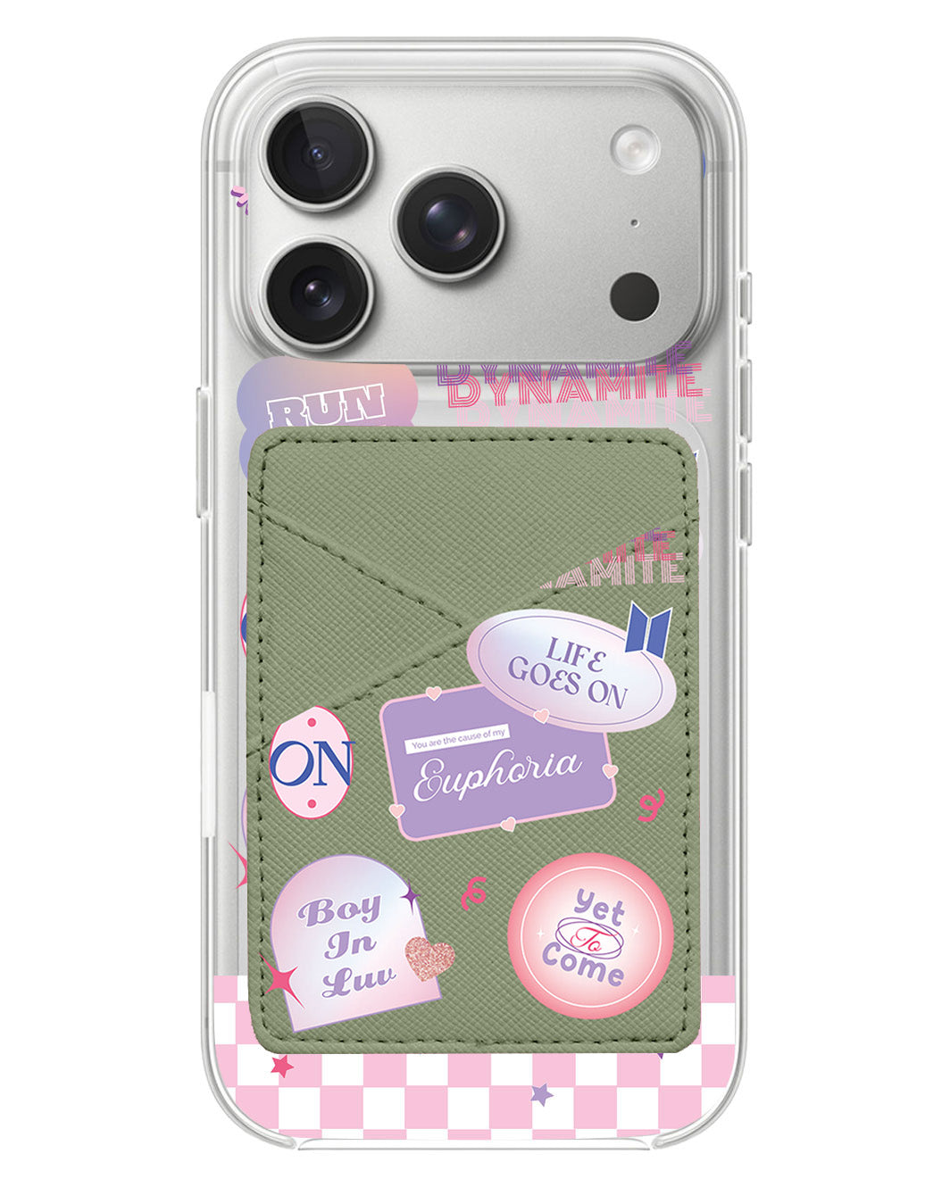 iPhone Phone Wallet Case - BTS Proof