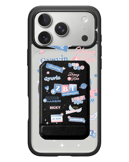 iPhone Magnetic Multifold Wallet - Zerobaseone Members