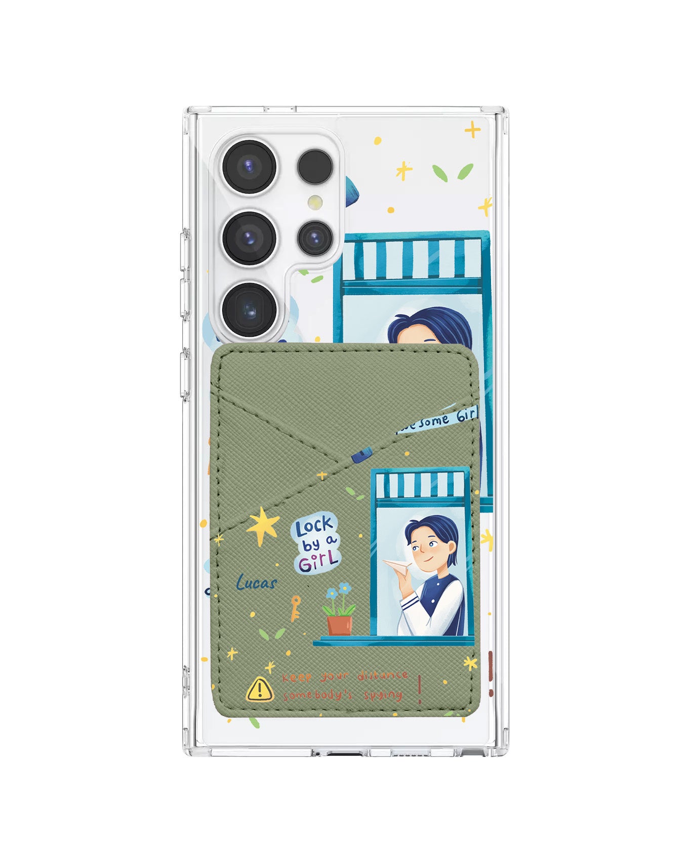Android Phone Wallet Case - Crush Boy
