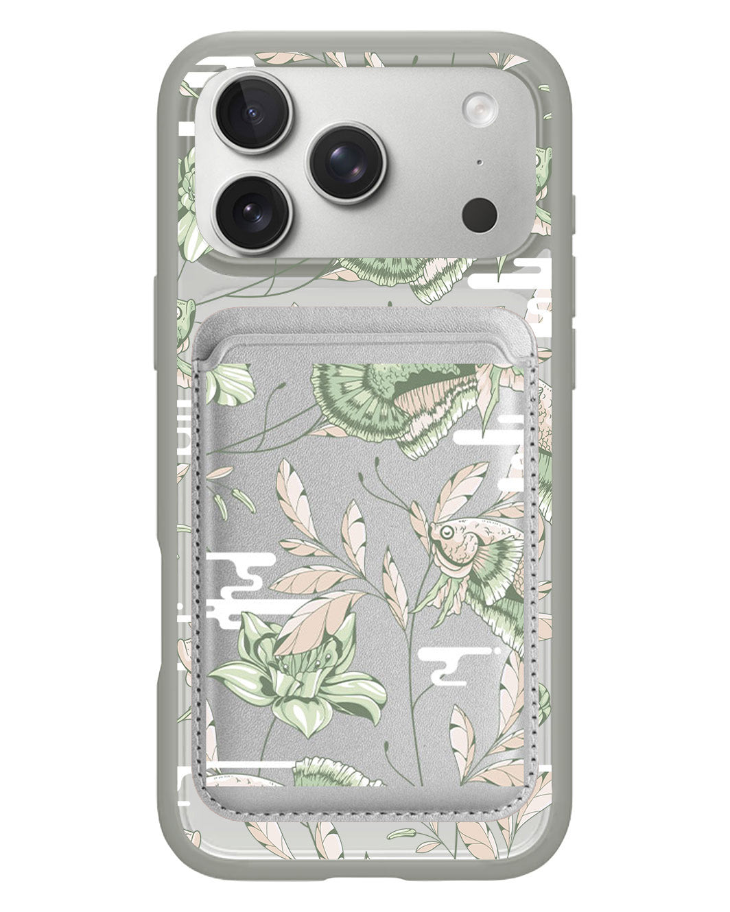 iPhone Magnetic Wallet Case - Fish & Floral 6.0
