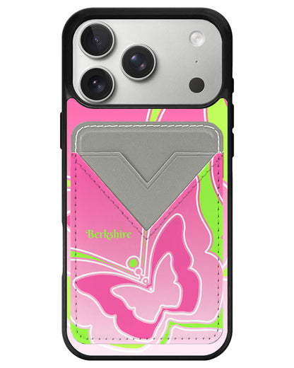iPhone Avant Wallet Case - Butterfly Mirror 3.0